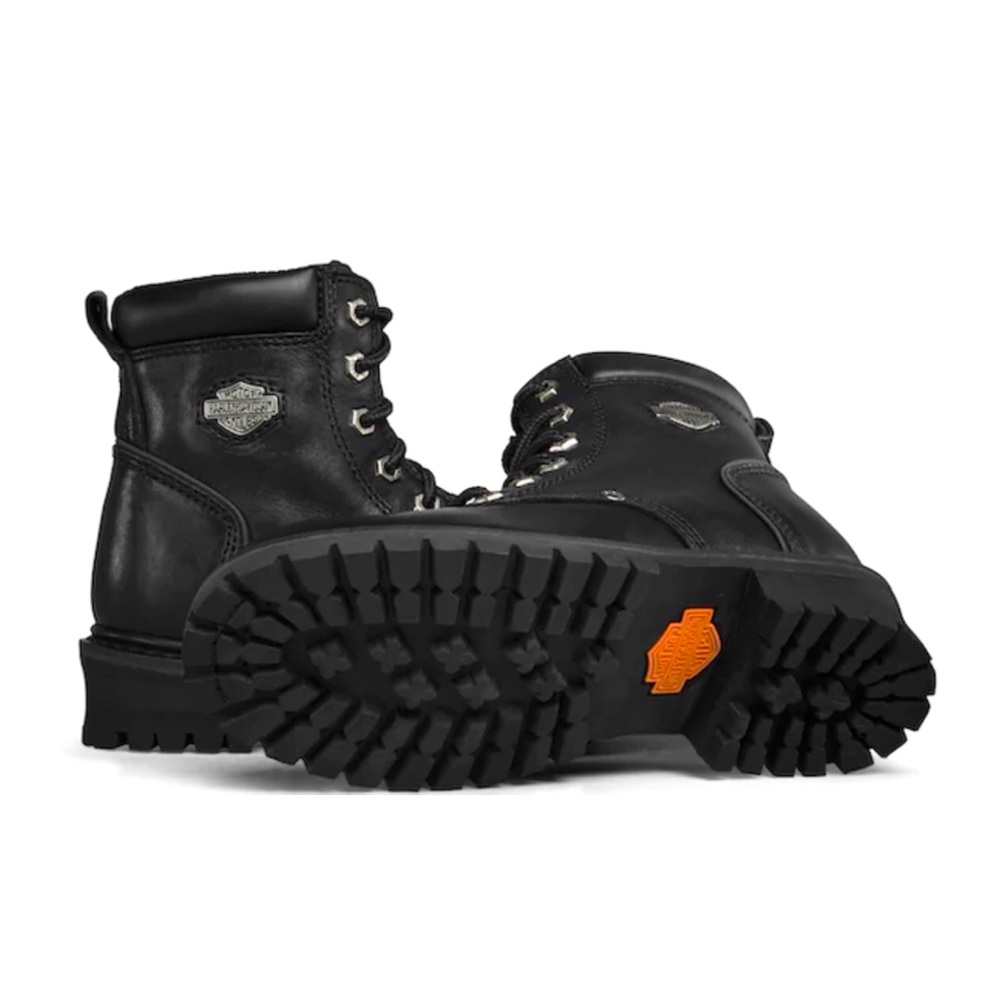 Harley Davidson Express Lane Leather Biker Boots